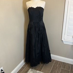 Jovani strapless dress size 10